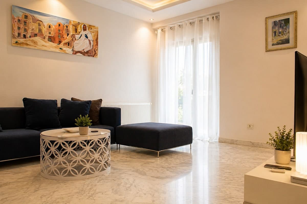 Oasis de Luxe : S+2 Confort au Jardin de Carthage - image 3