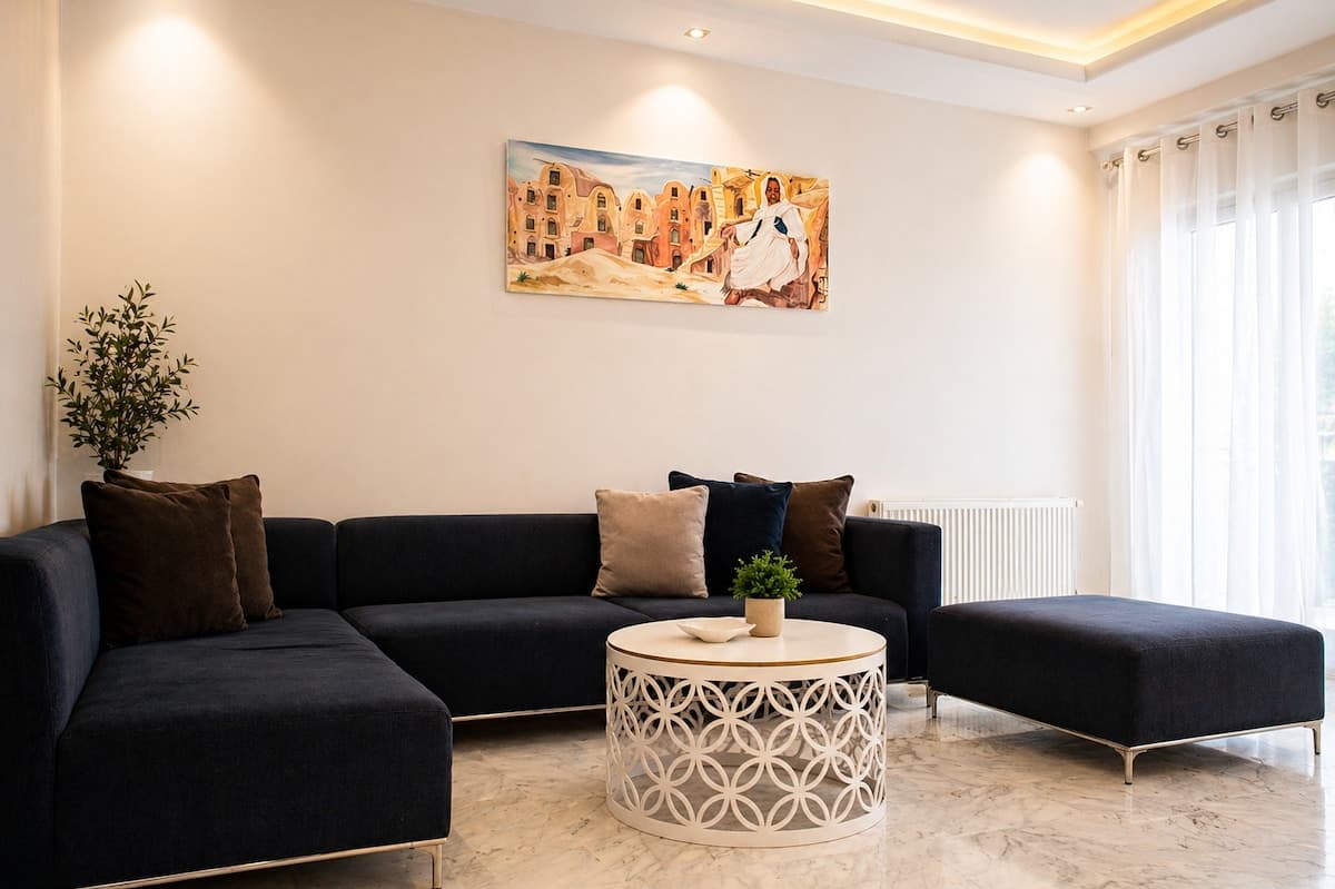 Oasis de Luxe : S+2 Confort au Jardin de Carthage - image 1
